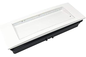 Gloriashoponline LAMPADA EMERGENZA 20 LED LUCE BIANCA 6000K CLIP SAMSUNG BATTERIA LITIO V-TAC