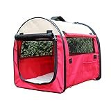 ▶ PLUMA PARA EJERCICIOS PLEGABLES: fácil de instalar y colocar un parque para perros, completamente plegable para su almacenamiento.