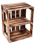 Diese neuen Kisten wurden mit einem Brenner bearbeitet, daher Geruchs & Russrückstände!