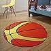 Produktbild WW DIY Cartoon Fruit rund Teppich Wohnzimmer Yoga Pad Korb Hoist Stuhl Hocker Computer Stuhl Kissen Teppich, Diameter 160cm