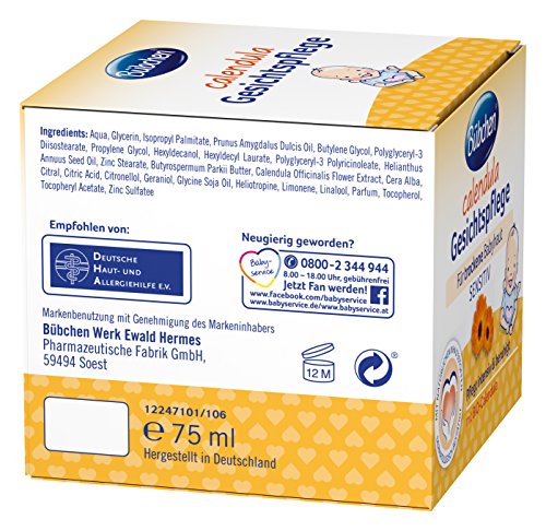 Bübchen Calendula Gesichtspflege Creme, 2er Pack (2 x 75 ml) - 6
