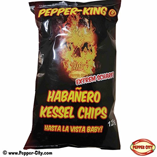 Pepper-King - Habanero Kartoffelchips - 125g Pepper-King - Habanero Kartoffelchips - 125g