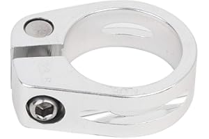 Keenso Pince de Selle de Vélo, 28.6mm Collier de Serrage de Vélo Tige de Selle de Vélo en Alliage d'Aluminium Tuyau de Serrage