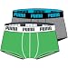 Produktbild PUMA 521025001 Herren Basic Shortboxer Boxershort 2er Pack poison green 665 - XL
