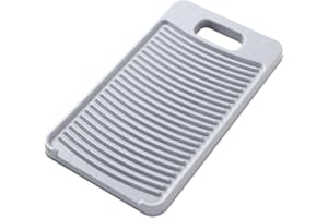 Cabilock Washboard Plastic Washing Board Portable Shirts Cleaning Laundry Board Household Washing Scrubbing Board Non-Slip for Laundry Washboard for Hand Washing Clothes