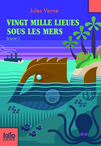 Book's Cover of Vingt mille lieues sous les mers  tome 1  Tour du monde sousmarin