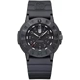 Luminox Navy Seal XS.3001.EVO.BO.S Erkek Kol Saati &ndash; Kuvars, Paslanmaz &Ccedil;elik G&ouml;vde 43 mm, Kau&ccedil;uk Bileklik, Siyah, 20 bar Su G
