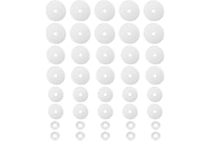 VODUNS Support de Boucle D'oreille en Silicone 40 Pièces Transparent 3mm 5mm 7mm 9mm Soutien du Lobe D'oreille, Disques Anti Piercing Viande Sauvage, Stabilisateur en Plastique pour Femmes Boucles D'oreilles