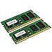 Price comparison product image Crucial 8 GB (4 GB x 2) DDR3 1066 MT/s (PC3-8500) SODIMM 204-Pin Memory Kit