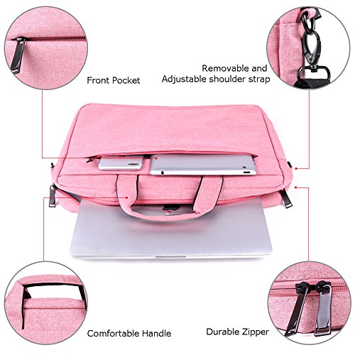 15 6-17 Zoll Laptop H  lle Umh  ngetasche iCasso Wasserfeste Multifunktions Handtasche Schulter notebooktasche Tragetasche sleeve f  r bis zu 17 zoll 