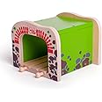 Bigjigs Rail, Double Tunnel, Wooden Toys, Train Set, Train Tunnel, Wooden Train Track Accessories, Bigjigs Accessories, Train Toys, Train Tunnel For Kids