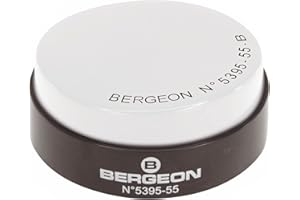 BERGEON Poduszka montażowa 5395-55-B, żelowa, średnica: 55 mm, biała, dopasowuje się do kształtu obudowy