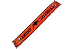 Valencia CF BUFVCF Bufanda Naranja Amunt niño, Unisex niños, Naranja, Talla Unica