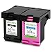 Produktbild 2 Packung GREENBOX Wiederaufbereitet HP 301 XL 301XL Tintenpatronen Ersatz (1x Schwarz, 1x Farbig) Kompatibel mit HP Deskjet 1000, HP Deskjet 1010, HP Deskjet 3000, HP Officejet 2620