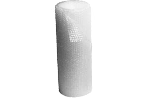eRaah - 300mm x 2M - Small Bubble Wrap Roll for Gift Wrapping and More, Made in Great Britain.