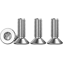 Viti Precisione Inossidabili 25 Viti A Testa Reticolare Torx In Acciaio Inox 1/4-20 X 3/4" - Per Utilizzo Meccanico Di Precisione Viti Testa Reticolare Torx