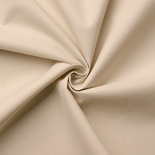 Carry - toile - imperméable - Tissu - 100% polyester - vendu au mètre (beige)