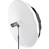 Walimex Reflex Umbrella Set Ø180cm - Design 2 in 1 per risultati professionali: ombrello Reflex e softbox ombrello in uno, co