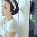 Produktbild PIXNOR Sekt Crystal Eingelegter Mesh Gewebe Haar Band Braut Hochzeit Hair Ribbon Headwear (weiß)