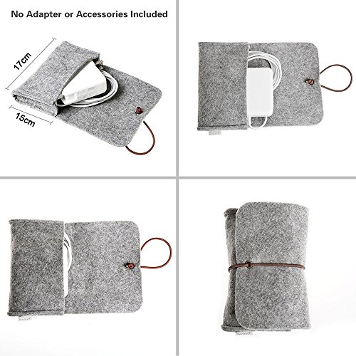 15-15 4 Zoll Filz Sleeve H  lle Notebook Laptop Tasche f  r 15 -15 4  Grau