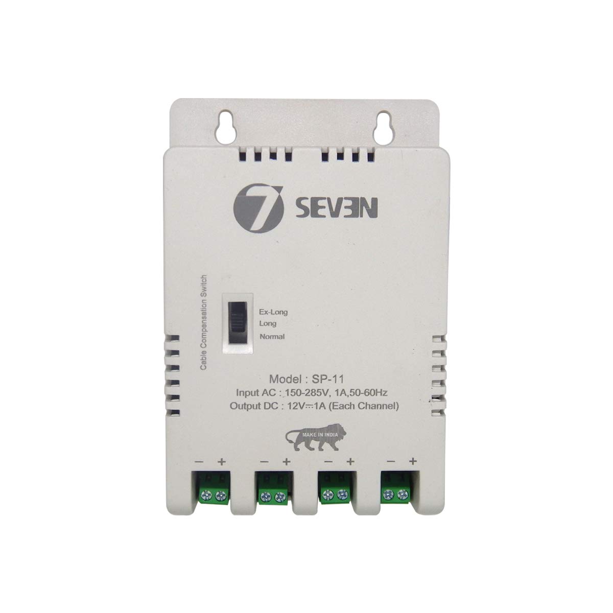 Reliable 7SEVEN CCTV Power Supply for 4 Channel Security Cameras