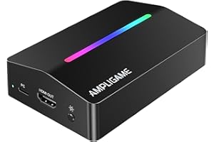FIFINE Video Capture Card for Audio Video， Live Streaming, Gaming, HD 1080 60fps，4K HDMI, Compatible with PS4/Windows/Mac OS/Switch/Xbox-V3
