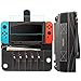 Produktbild Nintendo Switch Schutzhülle , Abida Nintendo Switch Tasche, Nintendo Switch Hülle mit Bildschirmschutz und Standfunktion- Aufbewahrungstasche / - Hartschalen Case / Cover für Nintendo Konsole & Accesoires