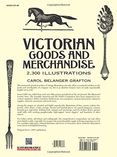 Victorian Goods and Merchandise: 2,300 Illustrations