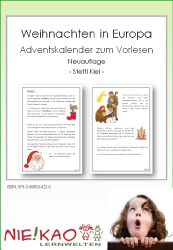 Preisvergleich Produktbild Weihnachten in Europa - Adventskalender zum Vorlesen - Neuauflage