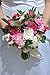 Produktbild Schönes rosa Pfingstrose und Rose Bridal Bouquet mit Luscious Greenery