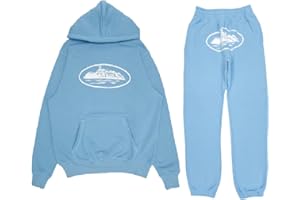 GENERIC Corteiz Survêtement, survêtement de sport, 2 pièces, sweat-shirt à capuche, pantalon de sport, pantalon de jogging, unisexe, respirant, décontracté, pour homme et femme