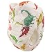 iZiv(TM) Newborn Organic Infant Waterproof/Adjustable/Reusable/Washable Pocket Cloth Diaper Fit Babies 0-3 Years(Colorful Dinosaur)