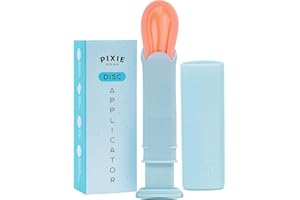 PIXIE CUP Pixie Menstruationsscheiben-Applikator – Einführen wie einen Tampon – Für alle Frauen – Perfekt für lange Nägel – Selbstdesinfizierendes TPE-Material – Reiseetui – NICHT für Menstruationstassen