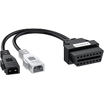 Vhbw Adaptateur OBD1 14 Pin Vers OBD2 Pour Mercedes Vito, Sprinter, Volkswagen LT - 30 Cm