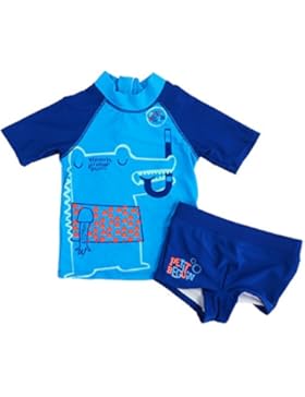Petit Béguin - Jungen Badeset mit UV Schutz Badeshorts