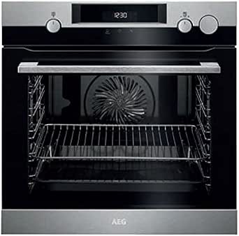 AEG BSK 575221 M forno Forno elettrico 72 L Nero, Acciaio inossidabile A+ :  Amazon.it: Grandi elettrodomestici