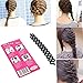 Teenxful 2 Pieces Plastic Magic French Hair Styling Clip Hair Braid Twist Styling Holder DIY Tool Accessories