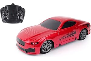 TURBO CHALLENGE - Turismo - Vaporize - 1/16-099155 - Samochód zdalnie sterowany - Czerwony - Gotowy do jazdy - Opcja dymu - Akumulator i baterie w zestawie - Plastik - Od 8 lat
