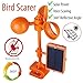 Produktbild Solarenergie Birds Repeller Voice Scarer 360 Grad Rotary Repellents Crows Deterrent Obstgarten Patio Garten Schädlingsbekämpfung Supplies
