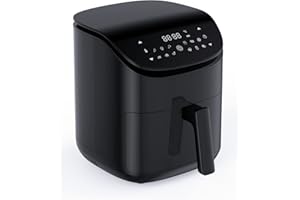 Proscenic T20 Frytkownica powietrza, 3,5L Air Fryer Dotykowy wyświetlacz, Funkcje podgrzewania/Programy/Bez BPA i PFOA do frytek/mięsa