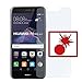 Produktbild 2 x Slabo Panzerschutzfolie Huawei P8 Lite (2017) Panzerfolie Displayschutzfolie Schutzfolie Folie (verkleinerte Folien, aufgrund der Wölbung des Displays) "Shockproof" KLAR unsichtbar MADE IN GERMANY