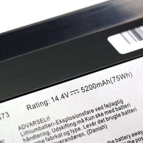 Akku kompatibel für Computer Laptop Asus G73J, Asus g53sx-a1 G73, 14.4 V, 5200 mAh, note-x/DNX - 3