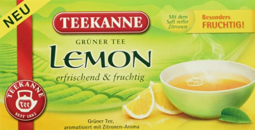 Preisvergleich Produktbild Teekanne Grüner Tee Lemon, 12er Pack (12 x 35 g)
