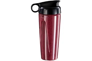 Russell Hobbs To-Go drickflaska inklusive lock och dryckesöppning [för mixer 2-i-1 23821-56] 600 ml, BPA-fri, diskmaskinssäke