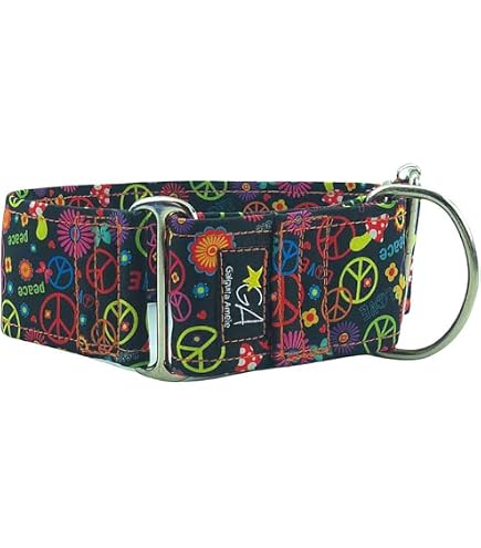 Galguita Amelie Martingale Hundehalsband „Footprints“ – Sicher Und Bequem, Größe M
