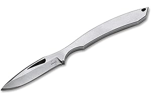 Böker Plus Coltello Islero, Acciaio D2, Punta di Lancia, Argento, Every Day Carry