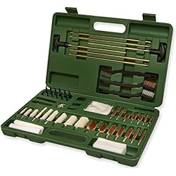 Nitehawk - Kit de nettoyage de luxe pour pistolet - avec brosses/58 pièces - fusil de chasse/pistolet à air comprimé