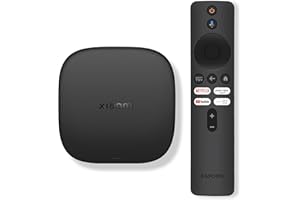 NK Xiaomi TV Box S 3rd Gen, 4K Ultra HD con Dolby Vision, 32GB de Almacenamiento, WiFi 6, Google TV, Color Negro