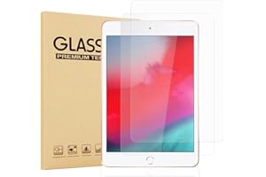 BARGAINPARADISE 2 Pack Screen Protector Tempered Glass For Apple iPad 10.2 9th and 8th and 7th Generation 2021/2020/2019