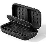 UGREEN Festplattentasche 2.5 zoll Festplatte Tasche stoßfest HDD case geeignet für 2,5" Western Digital, Seagate, Samsung, Toshiba HD, USB Kabel, USB Stick, Speicherkarten Schwarz